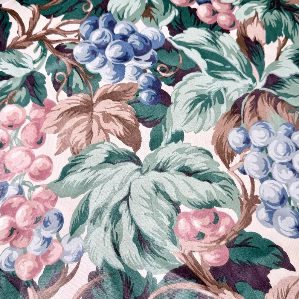 Ambiance Fabric Park Avenue‎ Table Runner Grape Vine Design Fabric Decor Vintage